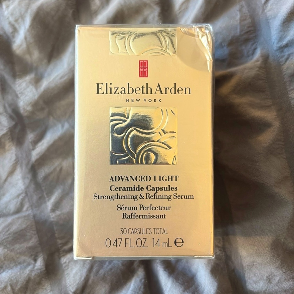 Elizabeth Arden Ceramide Capsules Gold Serum Face Oil 30 Capsules NIB